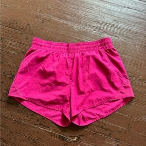 Barbie Hot pink medium athletic exercise shorts